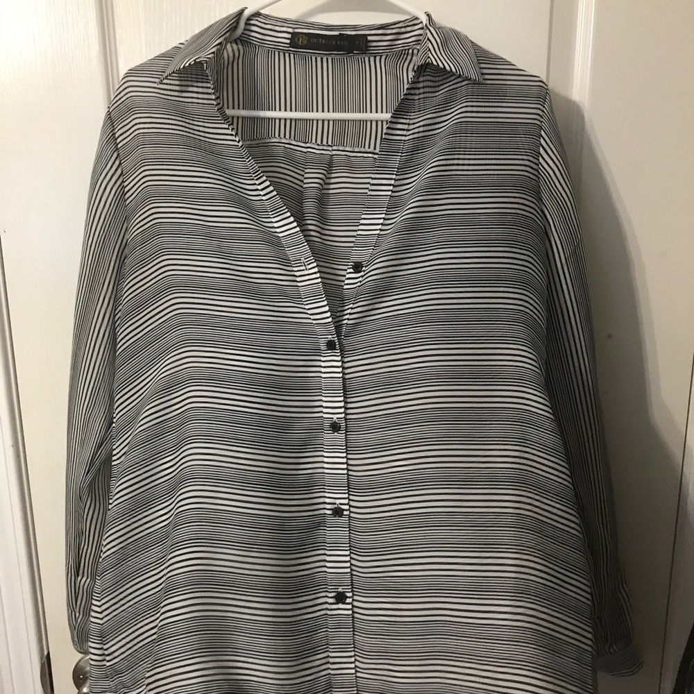 Outback Red Wear to Work Blouse, The Limited.